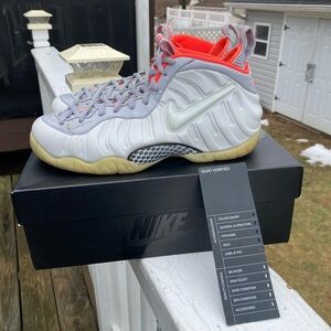 Nike Foamposite One PRM Pro Pure Platinum Yeezy Foamposite size 9.5 men